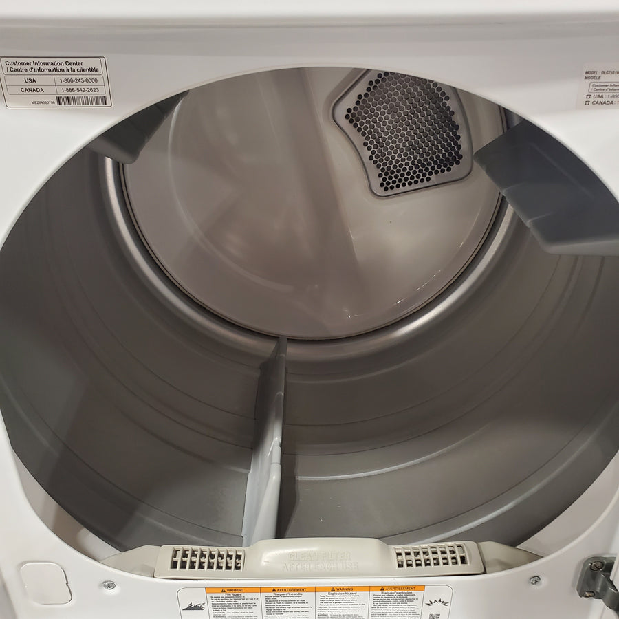 LG White Top Load 5.0 Cu. Ft. Mega Capacity Washer with TurboDrum Technology WT7150CW - Certified Refurbished and LG 7.3-cu ft Vented Gas Dryer in White 16301 - DLG7101W - Certified Refurbished