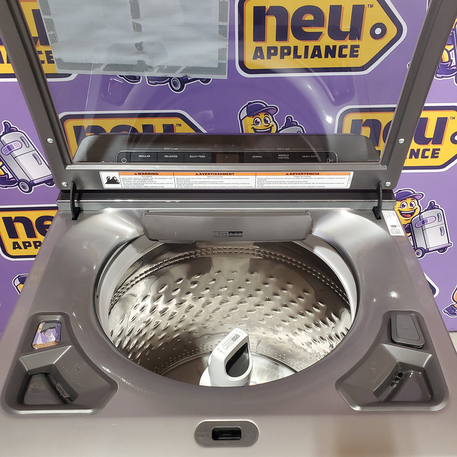 Whirlpool Top Load 5.2 Cu. Ft. Washer with Removable Agitator WTW8127LC - Open Box and Whirlpool Electric 7.4 Cu. Ft. Dryer with Moisture Sensor 16276 - WED8127LC - Open Box