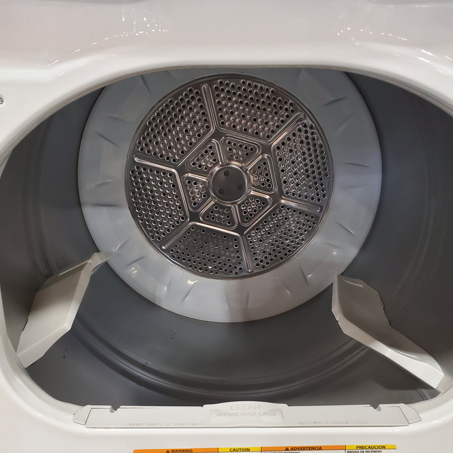 GE White Electric Aluminized Alloy Drum 7.2 Cu. Ft. Dryer with Sensor Dry and Extended Tumble GTD45EASJWS - Certified Refurbished