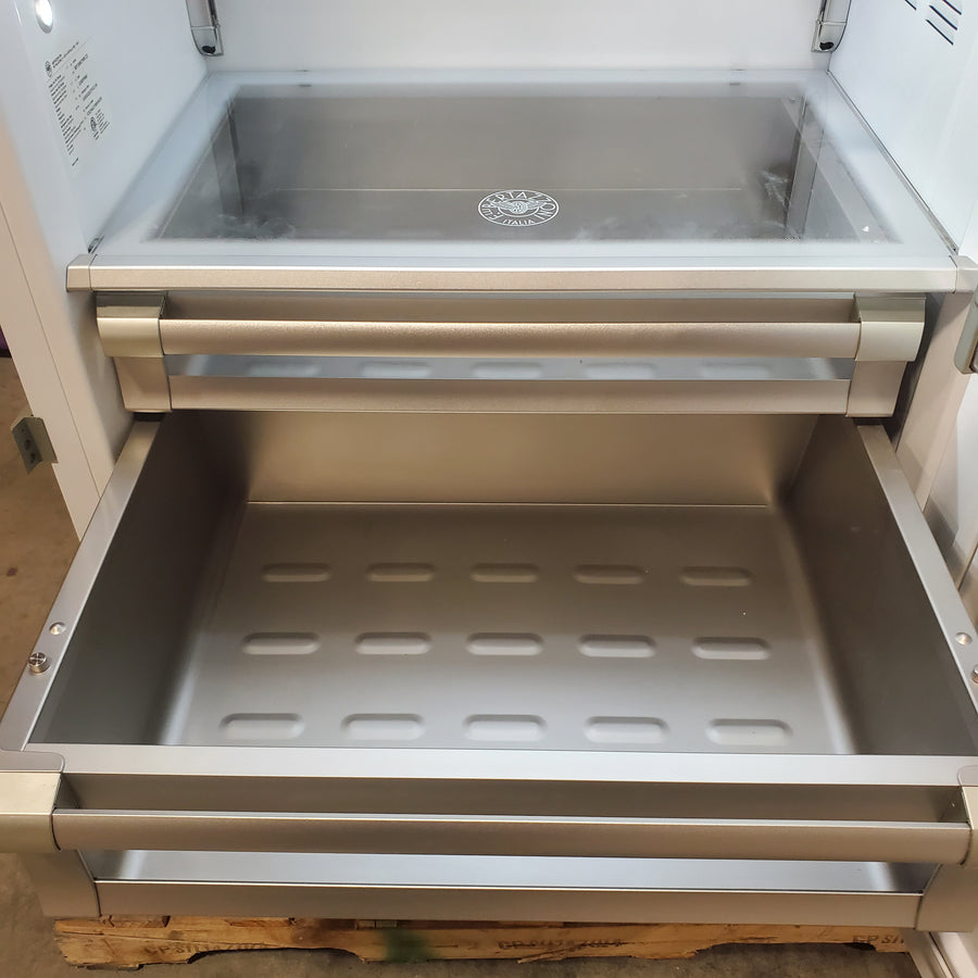 Bertazzoni 21.5 cu ft Built-in Refrigerator Column with Interior TFT touch & Scroll Interface, Custom Panel Ready REF36RCPRR/23 - Open Box