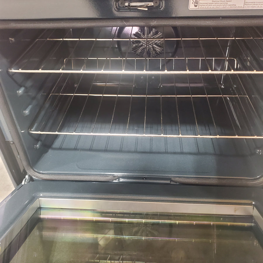 Whirlpool 6.7 cu. ft. 5 Burner Element Double Oven Electric Range with True Convection in Stainless Steel 22321458 - WGE745C0FS - Open Box
