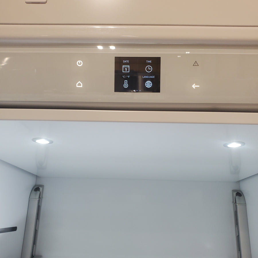 Bertazzoni 16.8 cu ft Built-in Freezer Column with Interior TFT Touch & Scroll Interface in Stainless Steel REF30FCIPIXL - Scratch & Dent (Minor)