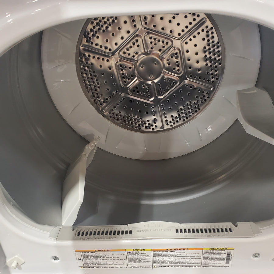 GE® 6.2 cu. ft. Capacity Aluminized Alloy Drum Electric Dryer GTX42EASJWW - Certified Refurbished