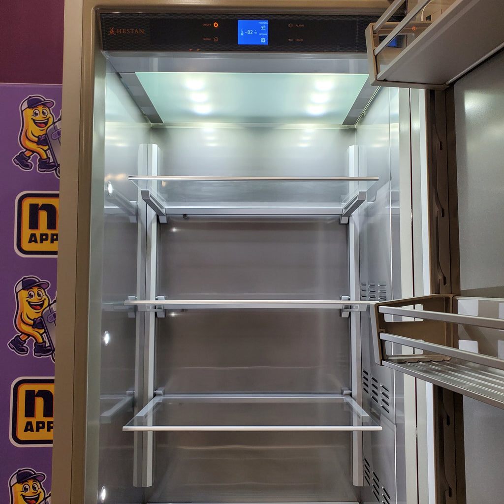 Pictures of Hestan 30 Inch Refrigerator Column in Lush Purple with 17.45 Cu. Ft. Capacity, EvenFlow Air Circulating Technology™, Insulated Dual Variable Speed Compressors 11113155 - KRCR30-PP - Scratch & Dent (Minor) - Neu Appliance Outlet - Discount Appliance Outlet in Austin, Tx