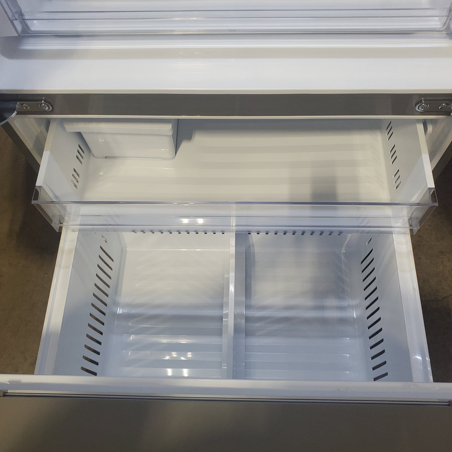 LG 32 cu. ft. Smart Standard-Depth MAX French Door Refrigerator with Internal Water Dispenser in PrintProof Stainless Steel LRFLS3206S - Scratch & Dent (Moderate)
