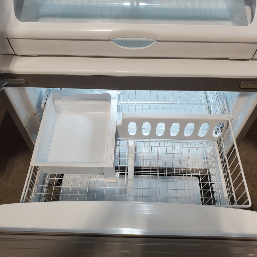 Maytag 25 cu. ft. French Door Refrigerator in Fingerprint Resistant Stainless Steel, Energy Star Certified MRFF4236RZ - Certified Refurbished
