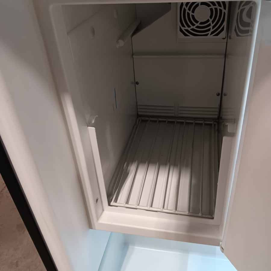 U-Line 24 Inch Compact Refrigerator-Freezer with 5.7 Cu Ft. Capacity, 3-Removable Tempered Glass Shelves, and Digital Touch Pad Control UHRF124-SS01A - Open Box