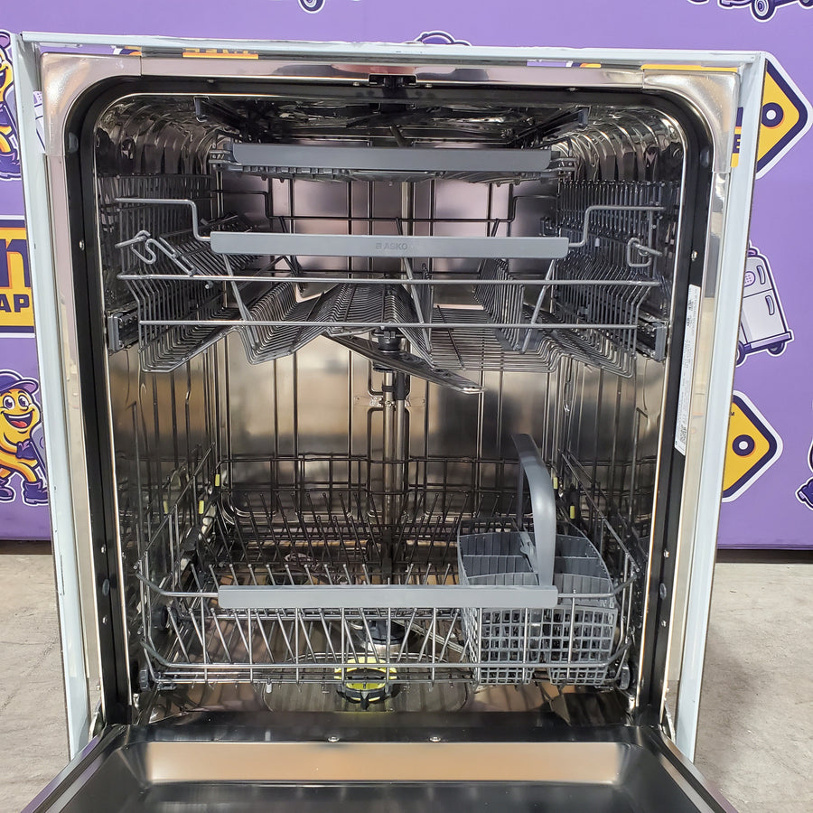 Asko 40 Series 24 Inch Fully-Integrated Built-In Dishwasher with 16 Place Settings, 9 Wash Cycles, 42 dBA Noise Level, 3 Racks, 3 Spray Arms, 9 Spray Zones, XL Tub, and Super Cleaning System+™ 1116236 - DBI564THS - Open Box