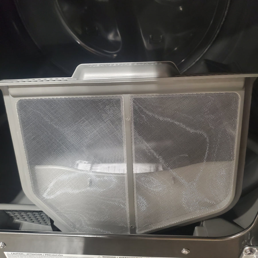 Samsung 7.4 cu. ft. Smart Electric Dryer with Sensor Dry in Brushed Black DVE47CG3500V - Scratch & Dent (Moderate)