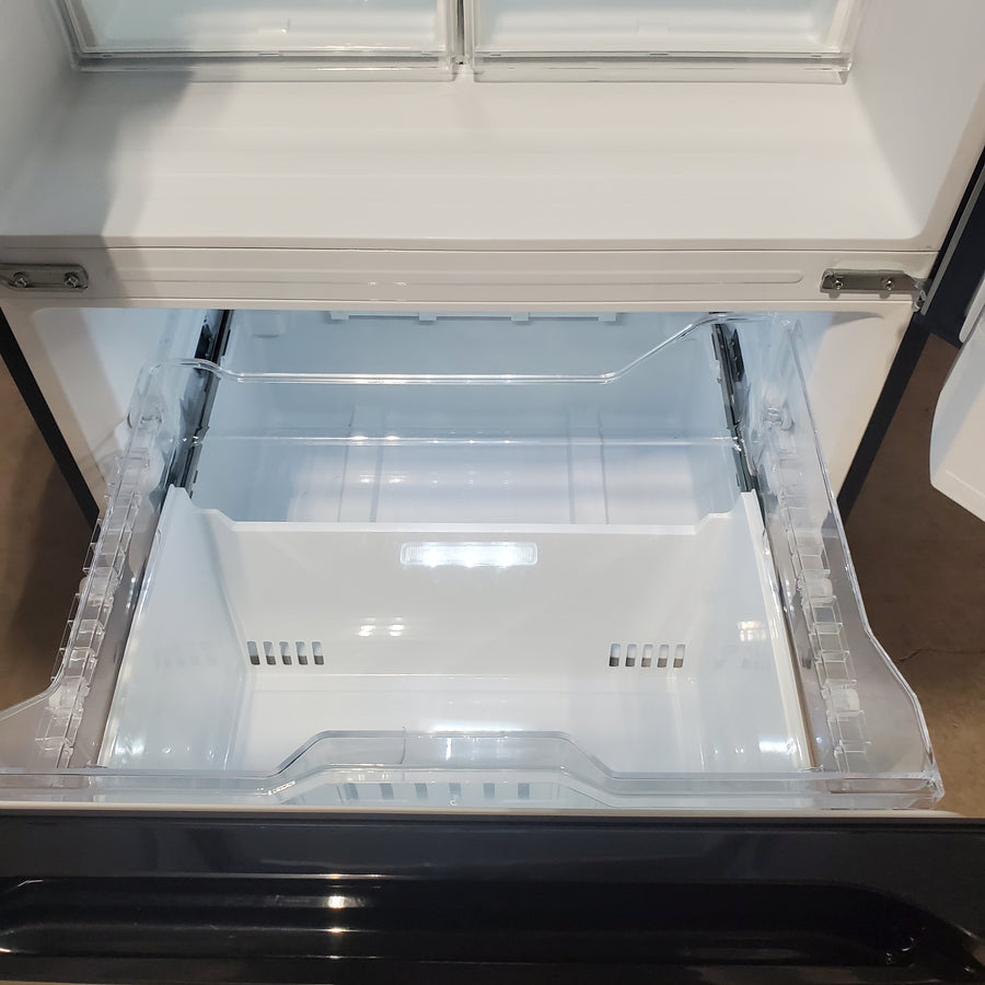 Vissani 30 in. 18.4 cu. ft. Standard-Depth French Door Bottom Freezer Refrigerator in Fingerprint Resistant Stainless Steel Look MDFDBM18SS6 - Scratch & Dent (Moderate)