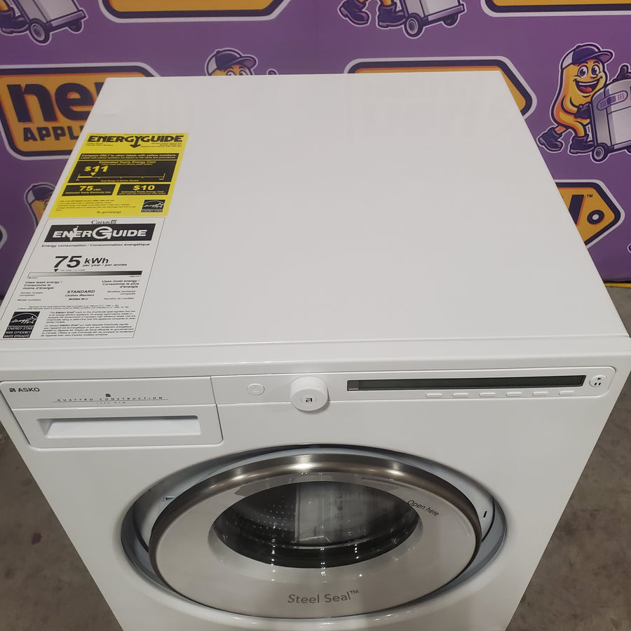 ASKO 24" Stackable Wide ASKO Premium Steel Seal Washing Machine with Quattro Construction and Active Drum W2084W - Scratch & Dent (Minor)