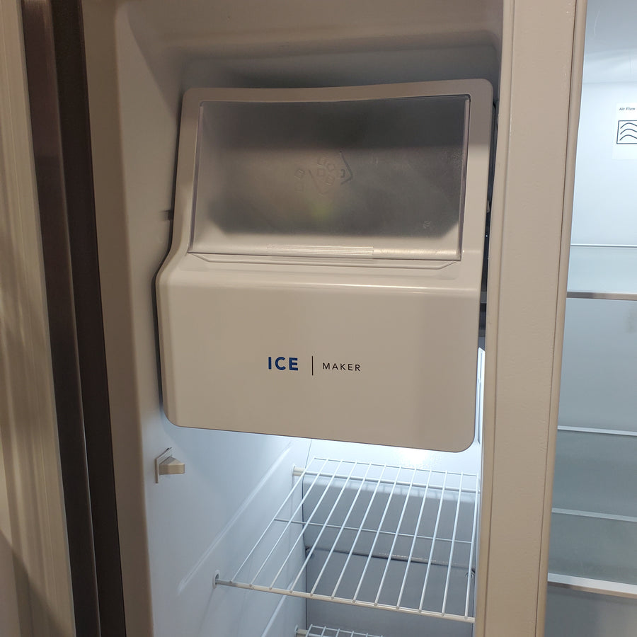 Frigidaire 25.6-cu ft ENERGY STAR Side-by-Side Refrigerator with Ice Maker in Fingerprint Resistant Stainless Steel FRSS26L3AF - Open Box