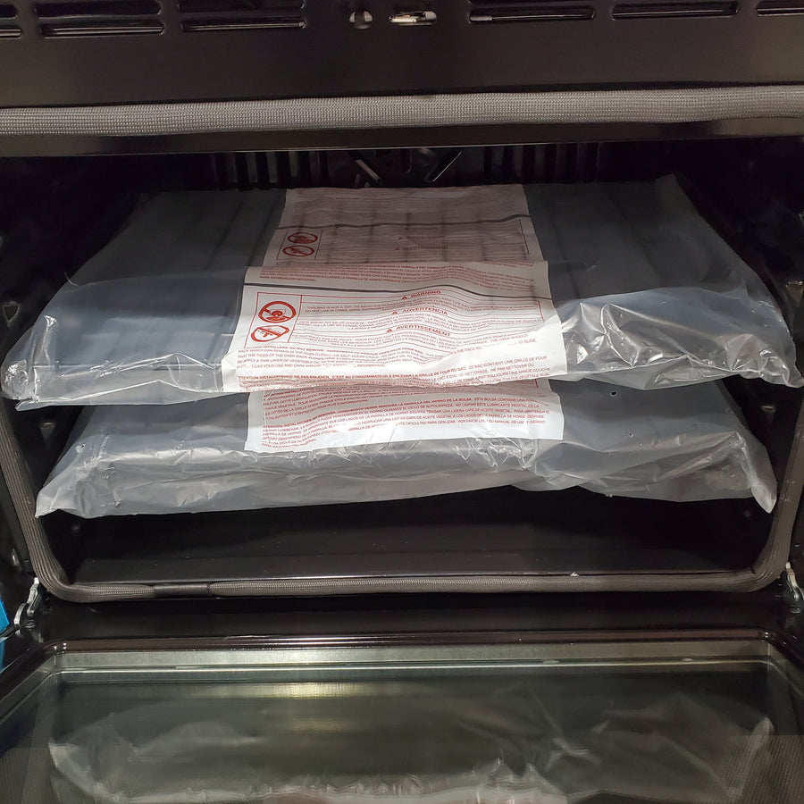 GE Profile™ 30" Smart Built-In Convection Double Wall Oven with No Preheat Air Fry and Precision Cooking PTD7000SNSS - Open Box