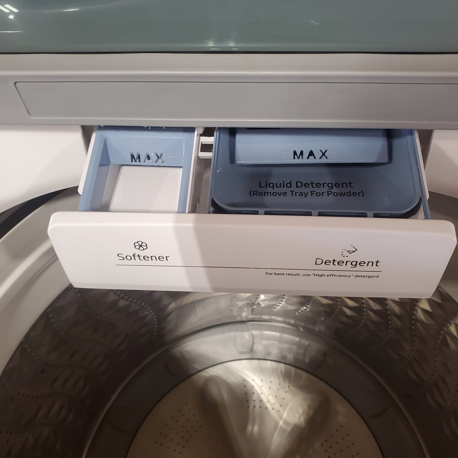 Samsung 4.5 cu. ft. Top Load Washer with Vibration Reduction Technology+ in White WA45T3200AW - Certified Refurbished