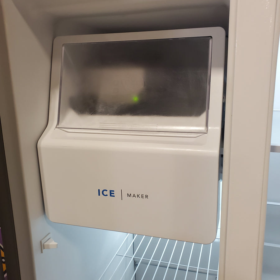 Frigidaire 25.6-cu ft ENERGY STAR Side-by-Side Refrigerator with Ice Maker in Fingerprint Resistant Stainless Steel FRSS26L3AF - Scratch & Dent (Minor)