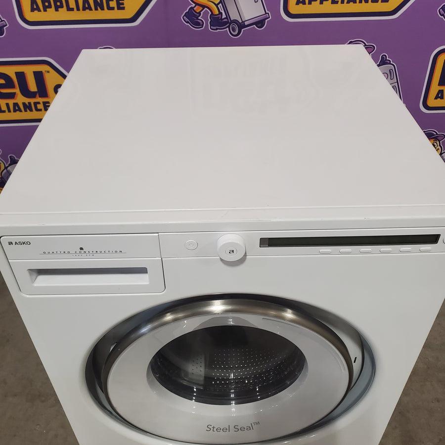 ASKO 24" Stackable Wide ASKO Premium Steel Seal Washing Machine with Quattro Construction and Active Drum W2084W - Scratch & Dent (Minor)