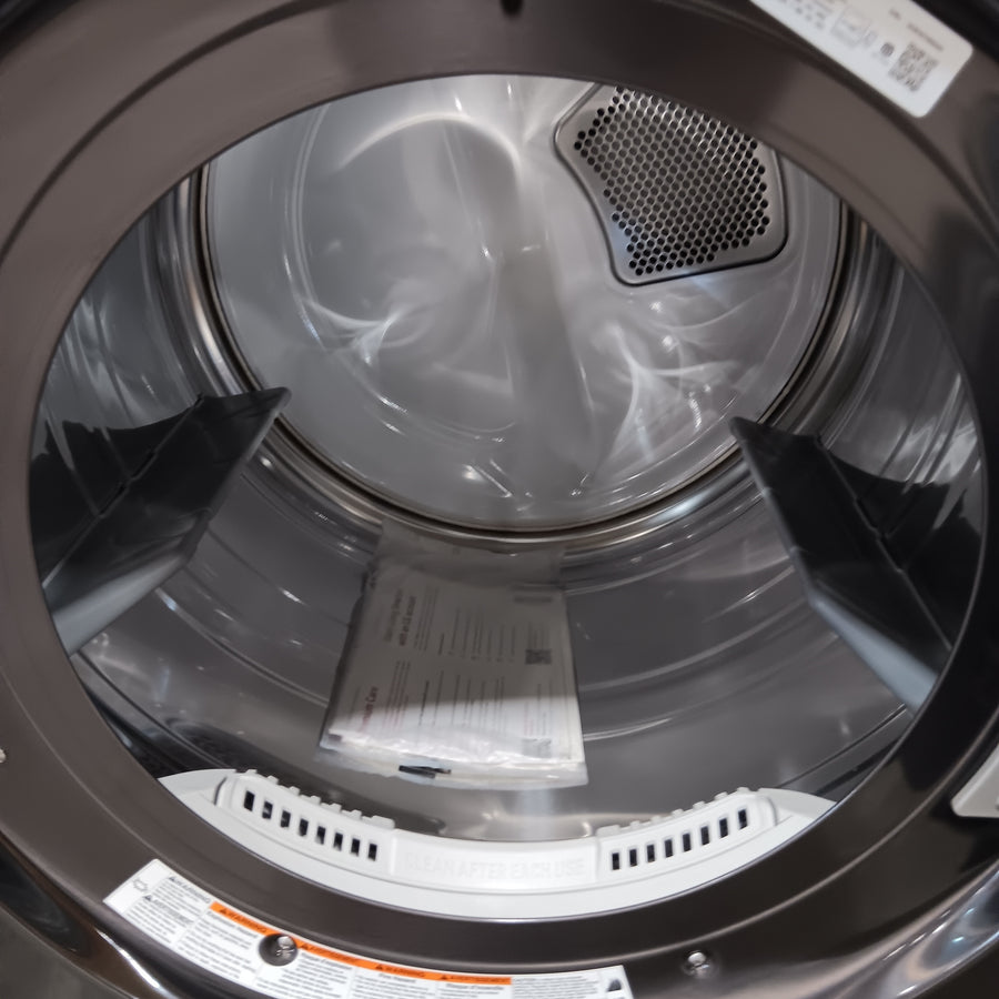 LG 4.5 cu. ft. Smart Front Load Washer with TurboWash® 360° and ezDispense® WM5700HVA - Scratch & Dent (Moderate) and 7.4 cu. ft. Ultra Large Capacity Smart Front Load Electric Dryer with Built-In Intelligence & TurboSteam® 16275 - DLEX6700B - Open Box