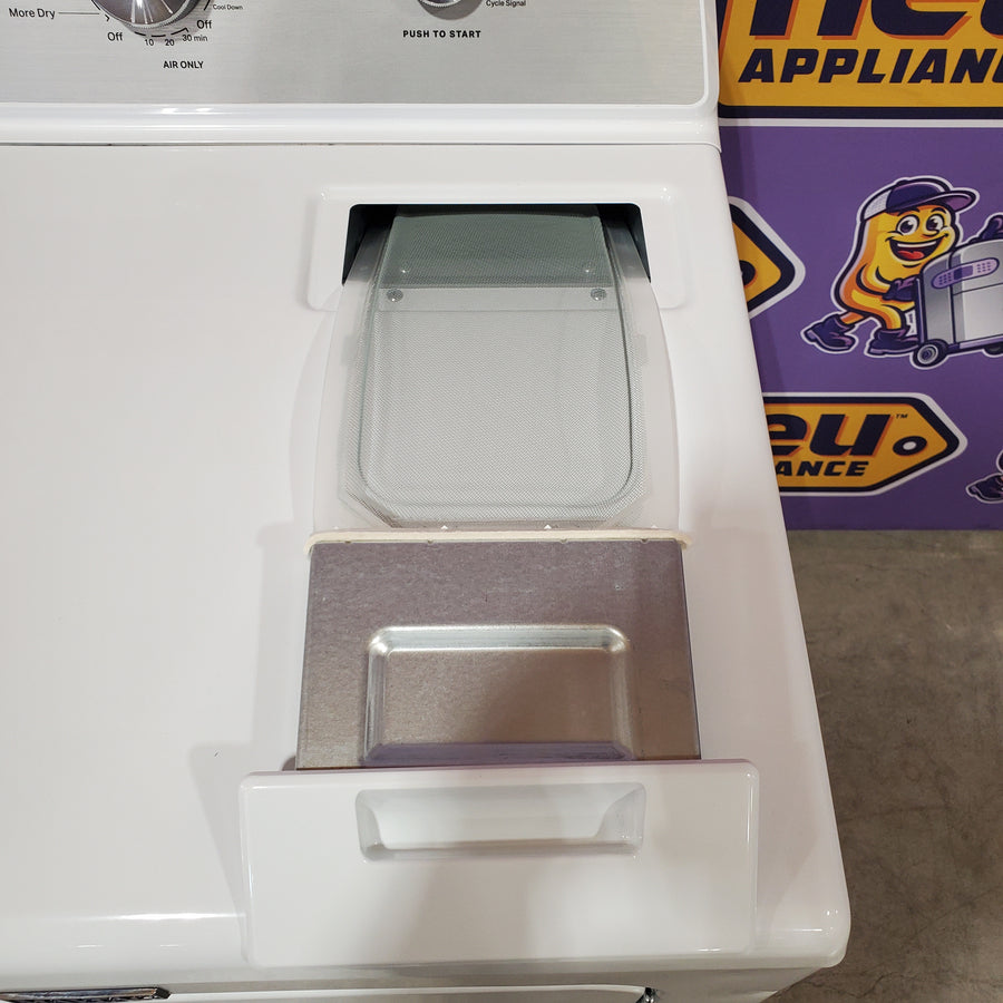 MayTag 7.0 cu. ft. Top Load Electric Wrinkle Prevent Dryer MED4500MW - Scratch & Dent (Minor)