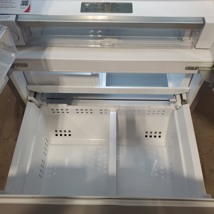 Frigidaire Gallery 28 Cu. Ft. Standard-Depth French Door Refrigerator in Stainless Steel GRFS2853AF - Scratch & Dent (Moderate)