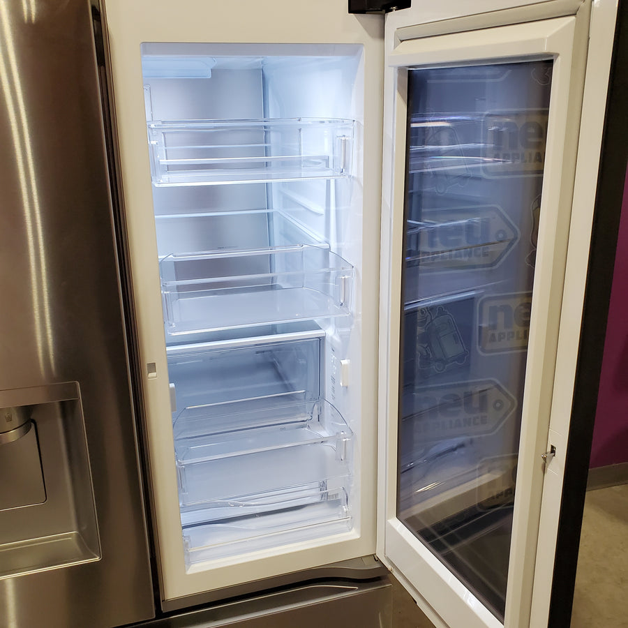 LG 31 cu. ft. Smart Standard-Depth MAX™ French Door Refrigerator with InstaView® Door-in-Door LF31S6360S - Scratch & Dent (Moderate)