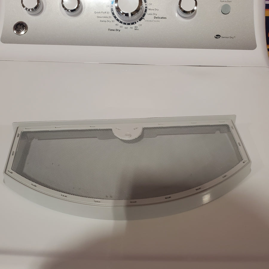 GE White Top Load 4.4 Cu. Ft. Washer with Stainless Steel Basket GTW490ACJWS - Certified Refurbished and GE White Electric 7.2 Cu. Ft. Dryer with Aluminized Alloy Drum GTD45EASJWS - Certified Refurbished