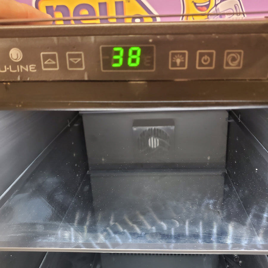 U-Line 1 Class 194-Can Beverage Cooler in Stainless Steel UHBV024SG01A - Open Box