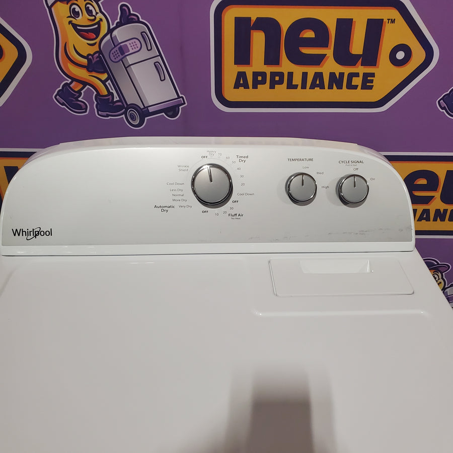 Whirlpool White Electric 7.0 Cu. Ft. Dryer with Auto Dry WED4950HW - Certified Refurbished