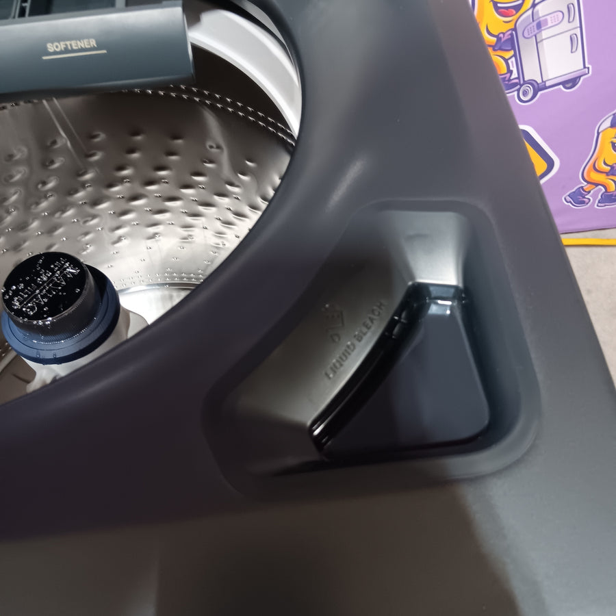Maytag 5.2 cu. ft. Pet Pro Top Load Washer in Midnight Steel with Agitator, Extra Power and Sanitize Cycle with Oxi MTW7205RF - Open Box and Maytag 7.4 cu. ft. Smart Top Load Electric Dryer with Extra Power 16271 - MED6230HC - New in Box