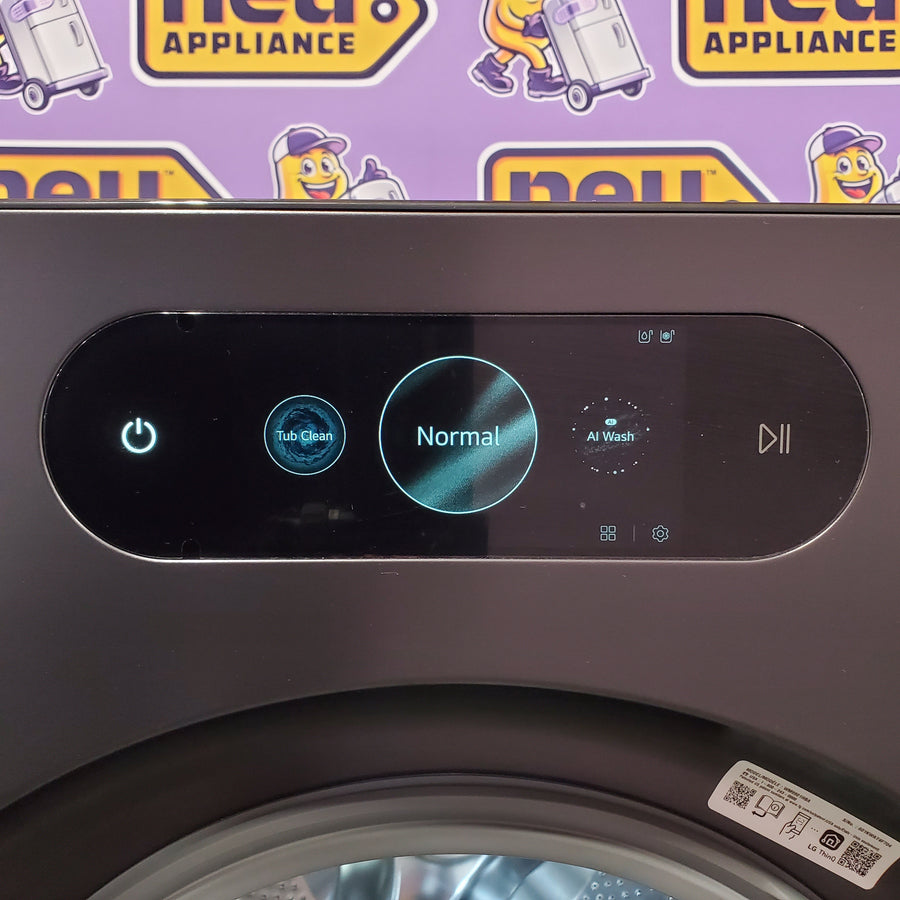 LG SIGNATURE 5.8 cu. ft. Smart Front Load Washer with ezDispense® and Touch LCD Control WM9901HBA - Scratch & Dent (Moderate)