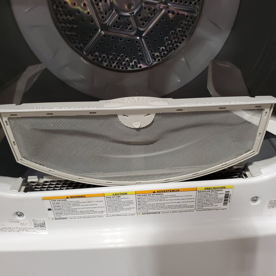 GE® 4.5 cu. ft. Capacity Washer with Stainless Steel Basket in White GTW465ASNWW - Certified Refurbished and GE® 7.2 cu. ft. Capacity Aluminized Alloy Drum Gas Dryer GTD33GASKWW - Certified Refurbished