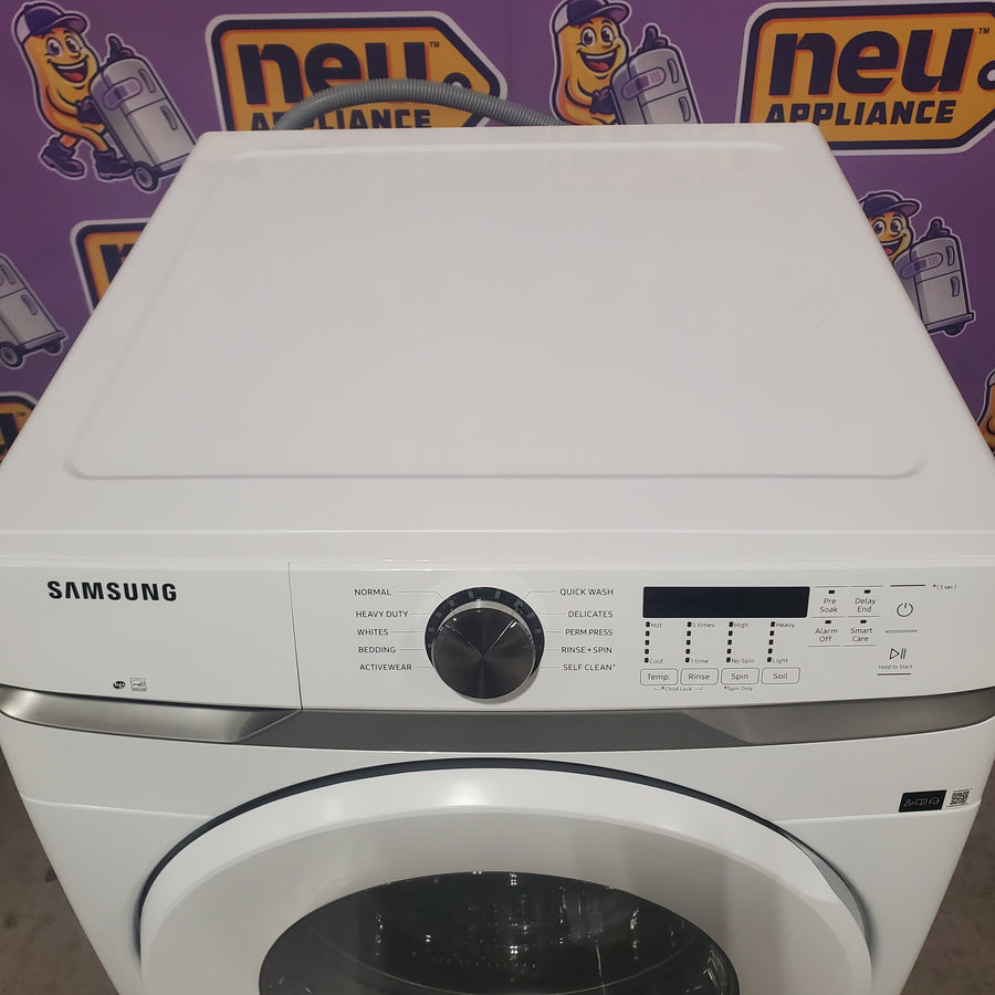 Samsung 4.5 cu. ft. ENERGY STAR  Front Load Washer with Vibration Reduction WF45T6000AW - Open Box