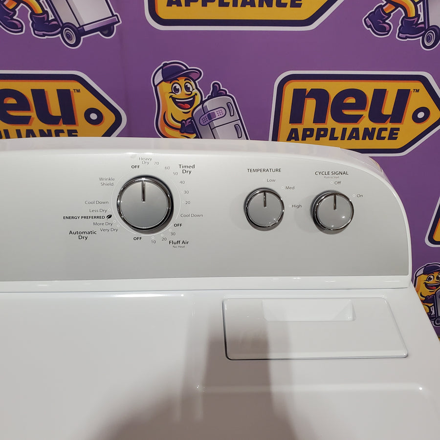 Whirlpool Top Load 3.5 Cu. Ft. Washer with Deep Water Wash Option WTW4816FW - Scratch & Dent (Minor) and Whirlpool Vented 7.0 Cu. Ft. Electric Dryer WED4815EW - Open Box