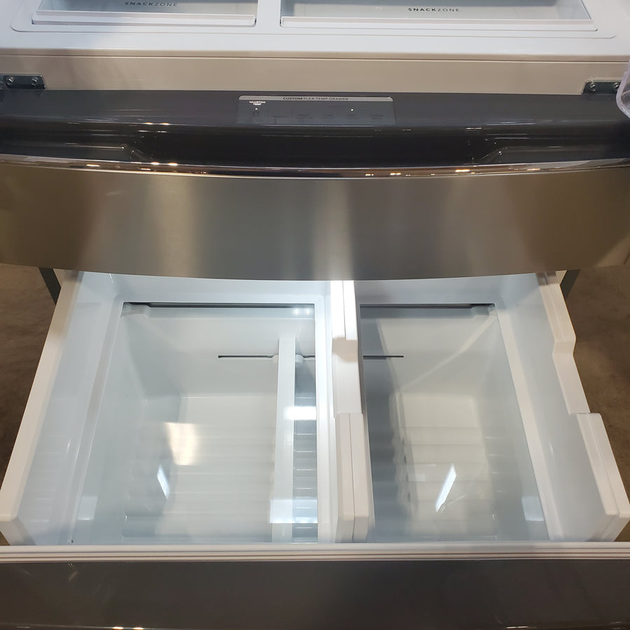 Frigidaire Gallery 26 Cu. Ft. Standard-Depth 4-Door French Door Refrigerator in Fingerprint Resistant Stainless Steel GRMS2773AF - Scratch & Dent (Minor)
