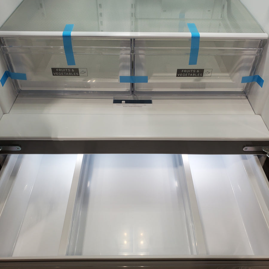 Whirlpool French Door Bottom Mount Refrigerator in Fingerprint Resistant Stainless Steel 22121507 - WRMF3636RZ - Scratch & Dent (Moderate)