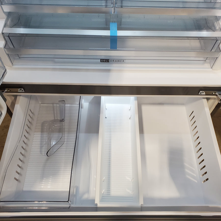 Whirlpool French Door Refrigerator in Fingerprint Resistant Stainless Finish with In-Door Water and Ice Maker - 30 cu. ft. 22442655 - WRFF3536SZ - Scratch & Dent (Minor)
