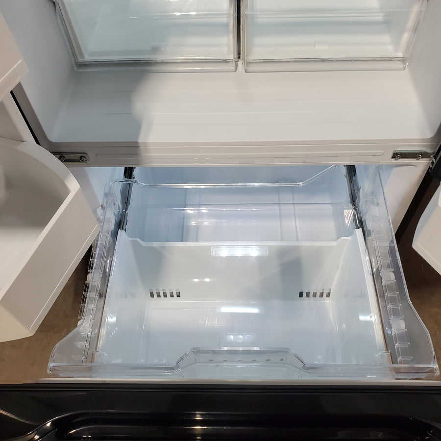 Vissani 30 in. 18.4 cu. ft. Standard-Depth French Door Bottom Freezer Refrigerator in Fingerprint Resistant Stainless Steel Look MDFDBM18SS6 - Scratch & Dent (Moderate)