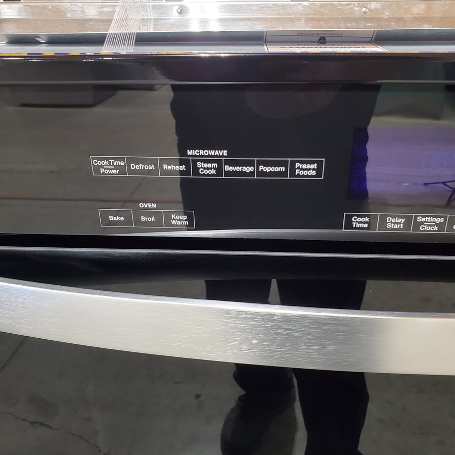 Whirlpool 6.4 Total Cu. Ft. Combo Self Cleaning Wall Oven with Self Cleaning Option and Keep Warming Setting WOEC3030LS - Open Box