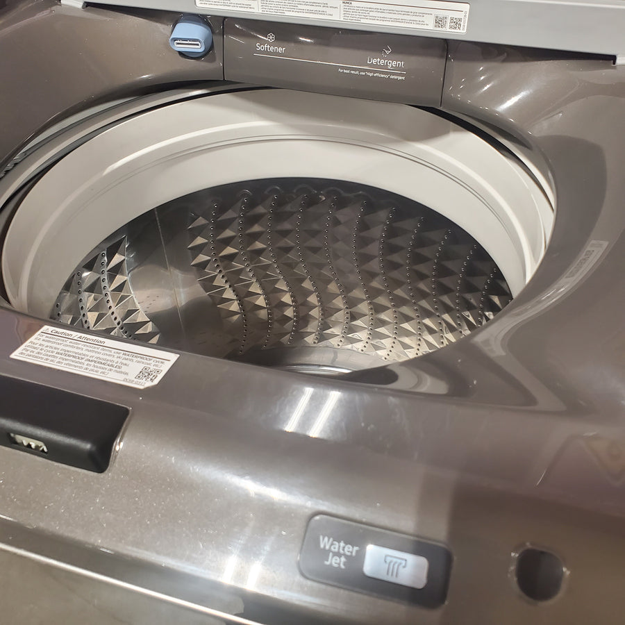 Samsung 4.5 cu. ft. Capacity Top Load Washer with Active WaterJet in Platinum WA45T3400AP - Certified Refurbished