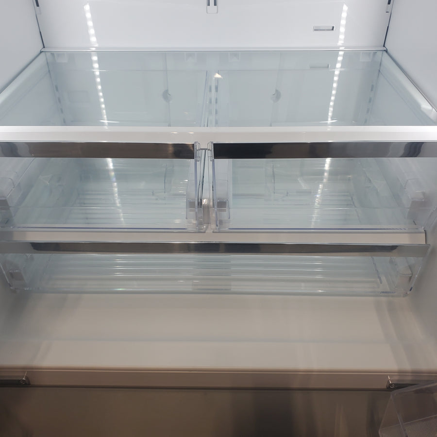 Bosch Fastest Ice Maker Standard-Depth 300 Series 26-cu ft 36-in Wide with Ice Maker ENERGY STAR Certified in Stainless Steel 22142801 - B36D31ENS - Scratch & Dent (Moderate)