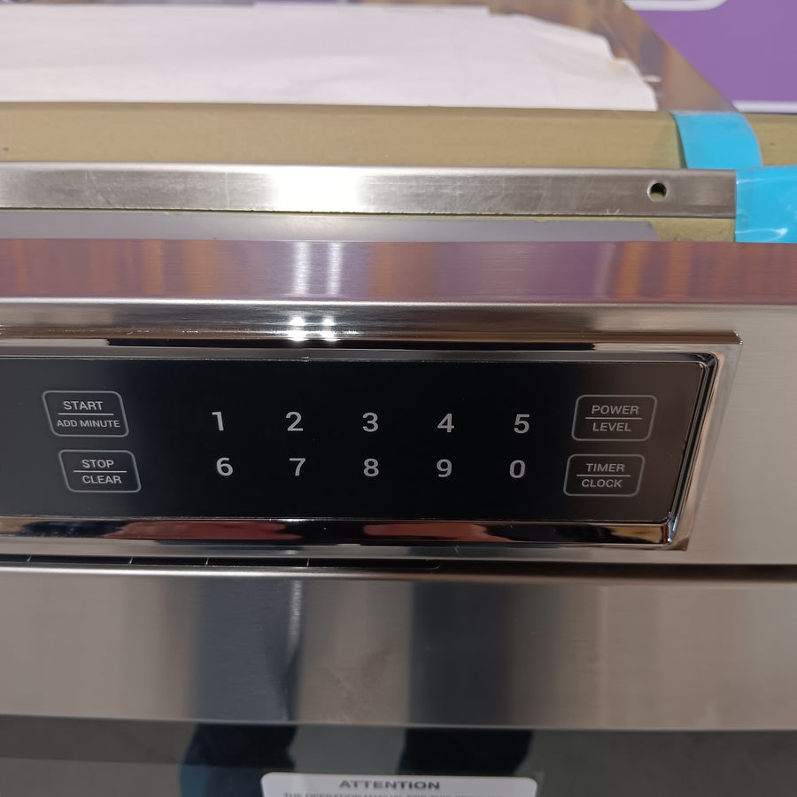Hestan 30 Inch Drawer Microwave with 1.2 cu. ft. Capacity, Low-Profile Drawer Design, Automatic Drawer System, 11 Power Levels, 12 Sensor Cook, Reheat, and Popcorn Settings KMWR30 - Open Box