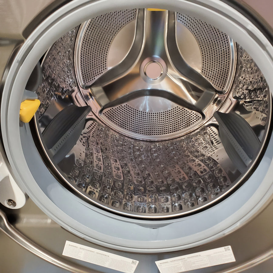 Samsung Dark Steel Bespoke 5.3 cu. ft. Ultra Capacity All-In-One Washer Dryer Combo with Super Speed and Ventless Heat Pump 22142792 - WD53DBA900HZ - Scratch & Dent (Moderate)
