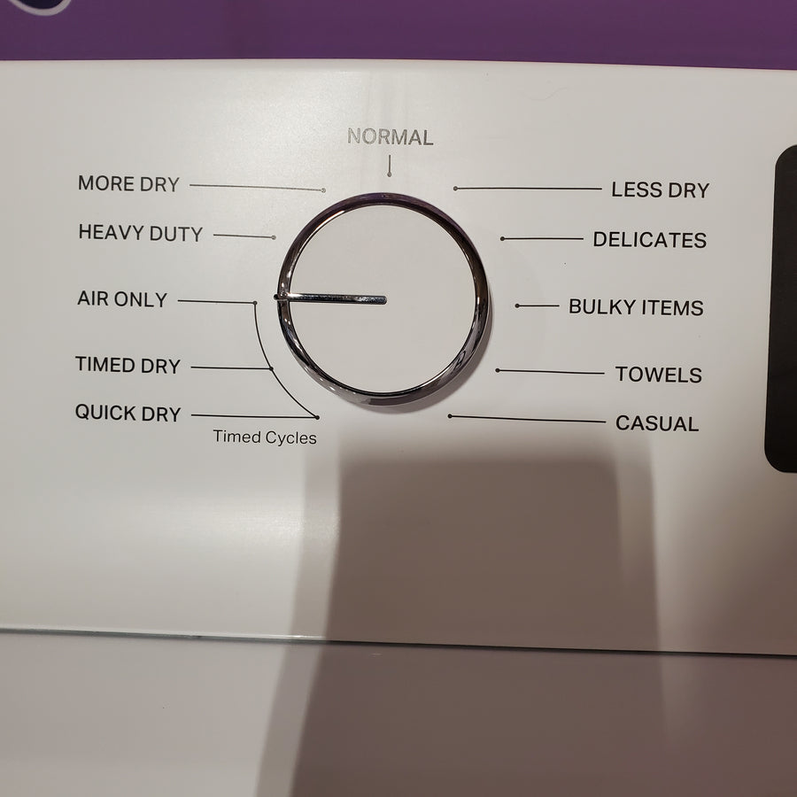 Whirlpool 7.0 cu. ft. Vented Front Load Electric Dryer in White with Adaptive Dry WED4107SW - Scratch & Dent (Minor)