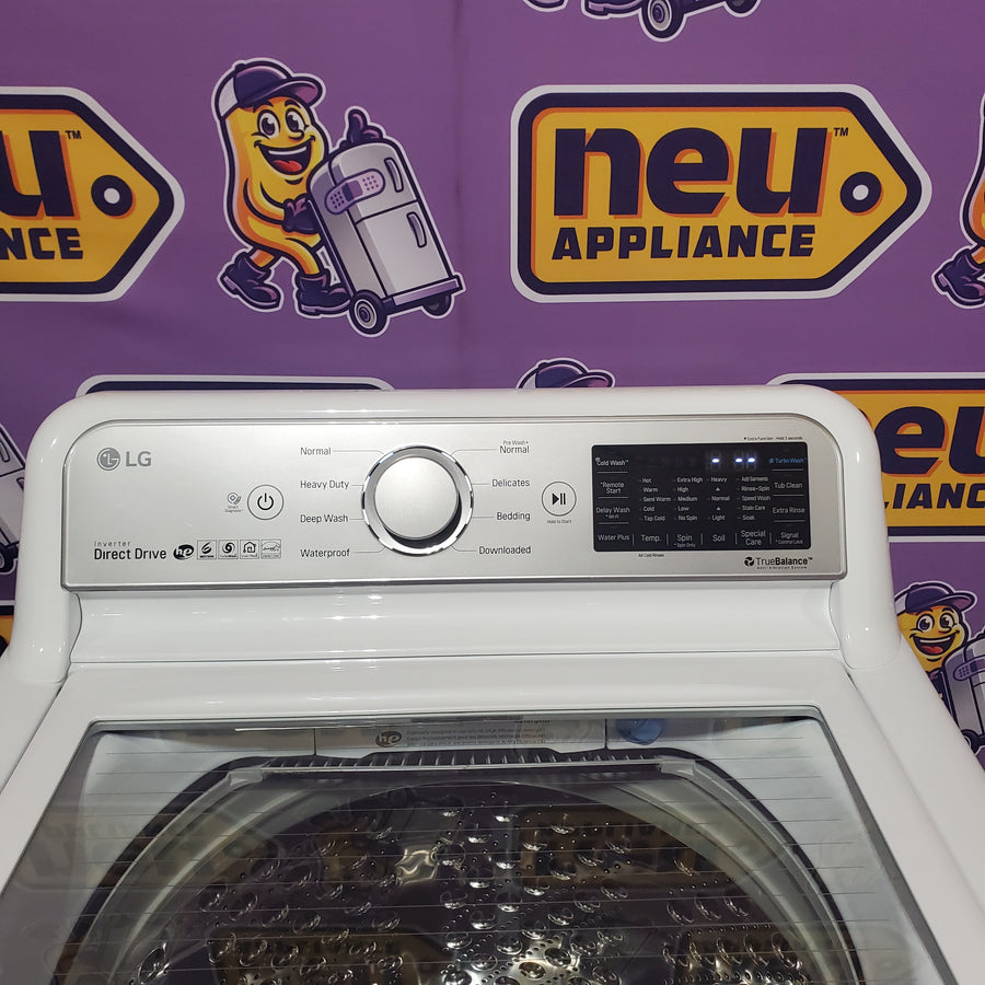 LG 5.0 cu. ft. Smart Wi-Fi Enabled Top Load Washer with TurboWash3D™ Technology WT7300CW - Scratch & Dent (Minor)