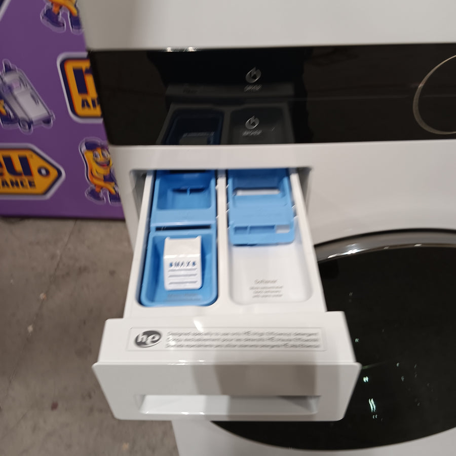 LG Front Load Wash Tower with Center Control 4.5 Cu. Ft. Washer and 7.4 Cu. Ft. Dryer 22321445 - WKE100HWA - Open Box