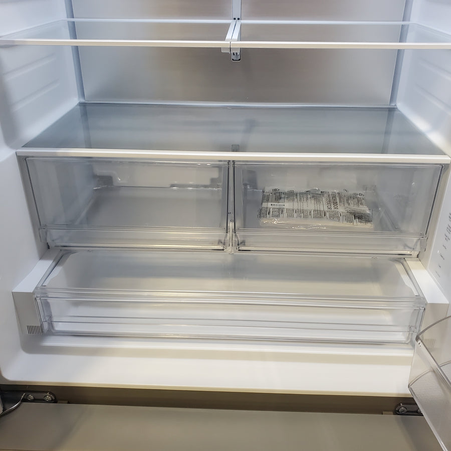 LG 27 cu. ft. Smart Counter-Depth MAX™ French Door Refrigerator with Linear Cooling™ and Internal Water Dispenser LRFLC2706S - Scratch & Dent (Minor)