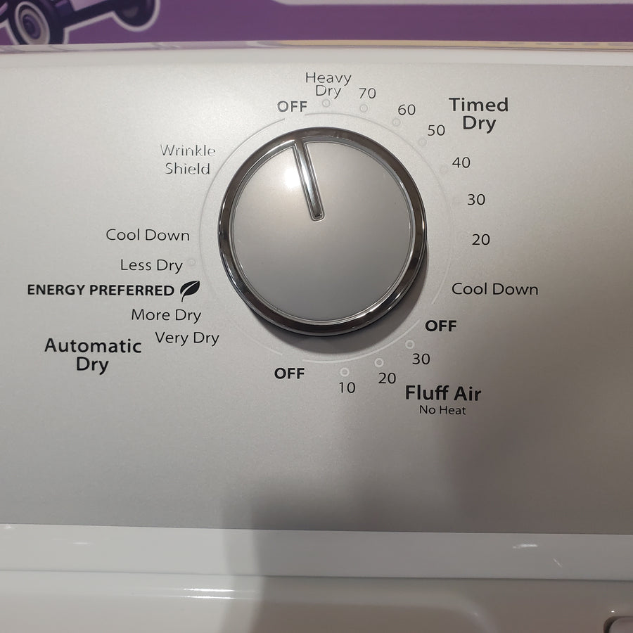 Whirlpool White Electric Extra Large 7.0 Cu. Ft. Dryer with Wrinkle Shield WED4815EW - Open Box