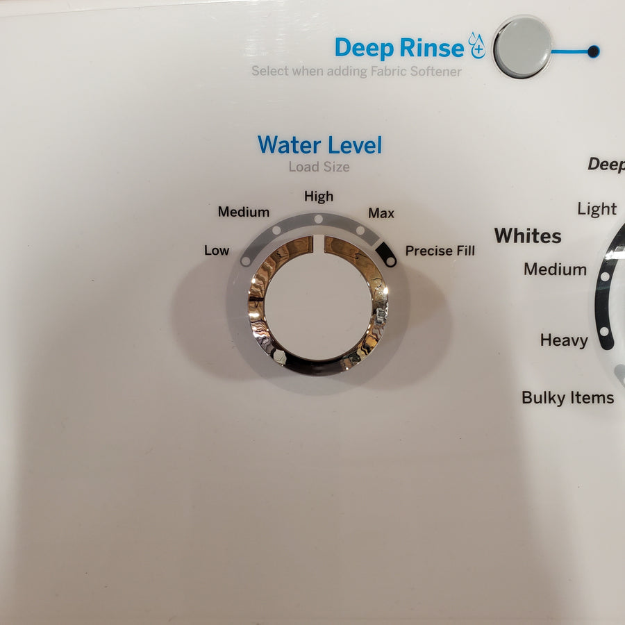 GE® 4.2 cu. ft. Capacity Washer with Stainless Steel Basket GTW335ASNWW - Certified Refurbished