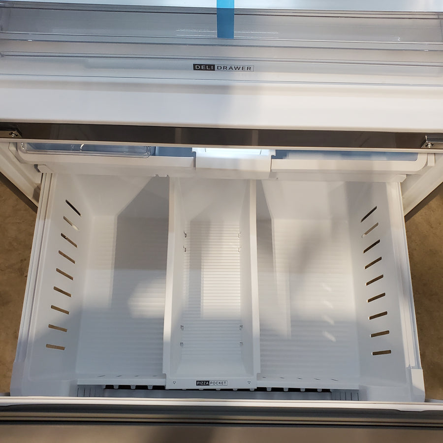Whirlpool French Door Refrigerator in Fingerprint Resistant Stainless Finish with In-Door Water and Ice Maker - 30 cu. ft. 22442655 - WRFF3536SZ - Scratch & Dent (Minor)