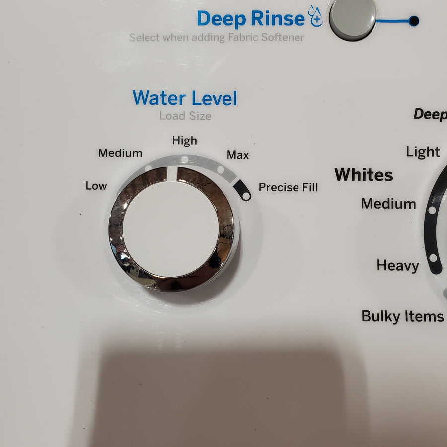 GE® 3.8 cu. ft. Capacity Washer with Stainless Steel Basket in White 05121110 - GTW330ASKWW - Certified Refurbished