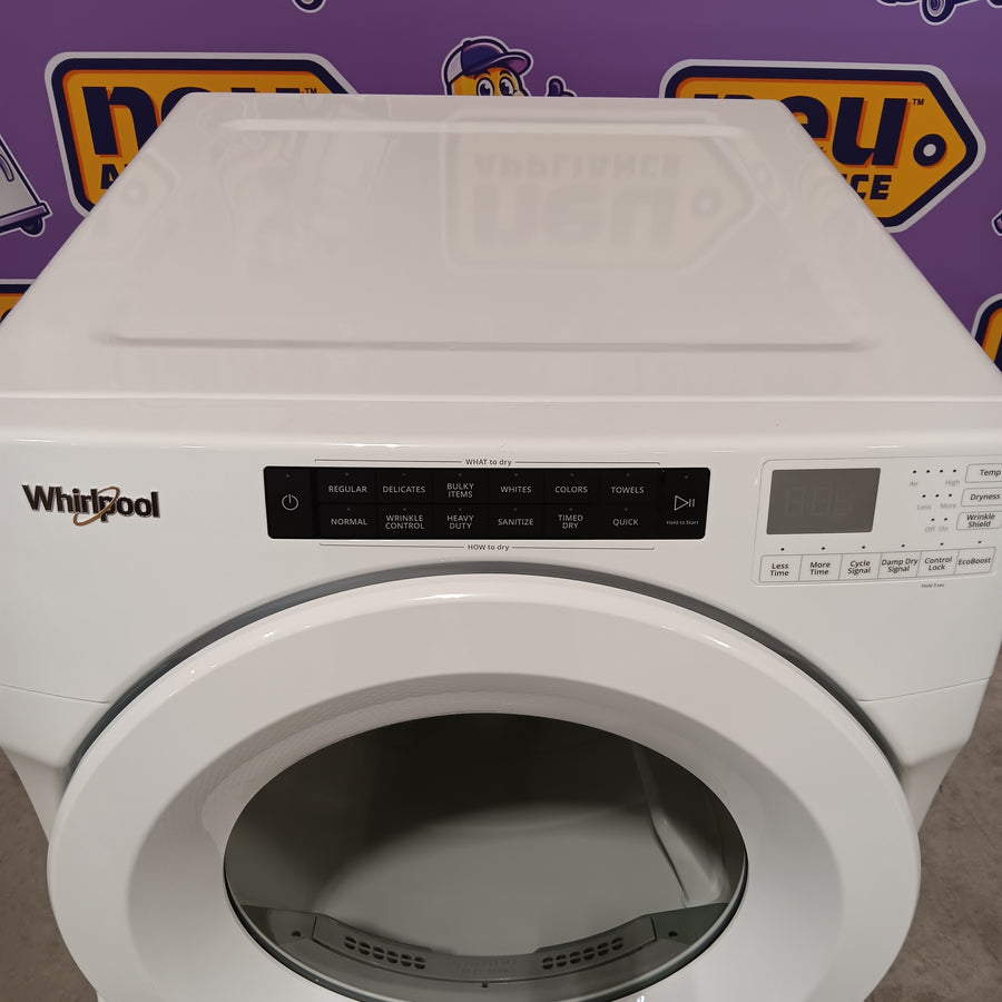Whirlpool Closet Depth Front Load 4.3 Cu. Ft. Washer with Intuitive Controls WFW560CHW - Certified Refurbished and Whirlpool 7.4 cu. ft. ENERGY STAR Front Load Electric Dryer with Long Vent 16283 - WED560LHW - Certified Refurbished